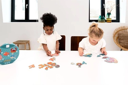 Scratch, Pierwsze Puzzle 5 Zwierząt Safari