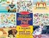 Książeczka z naklejkami wielokrotnego użytku Przygody 19115-Melissa & Doug, naklejki dla dzieci
