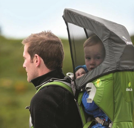 Nosidełko turystyczne LittleLife Adventurer S2 - Green