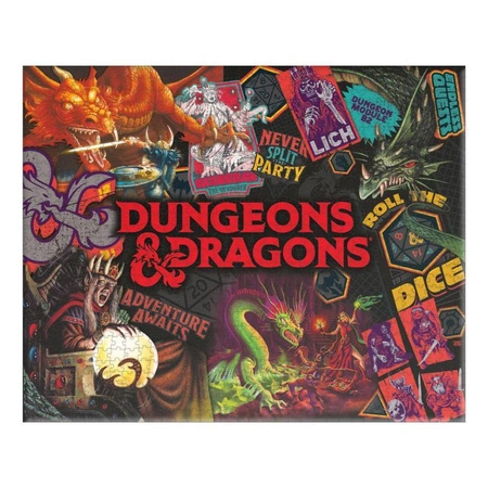 Puzzle Dungeons and Dragons (1000 elementów)