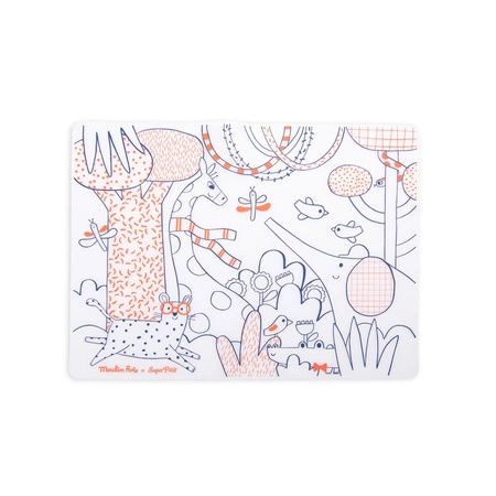 Silikonowa mata do kolorowania LES TOUPITIS 679604