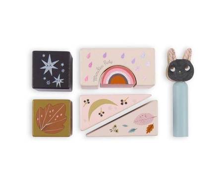 Klocki aktywizujące 13 elem. APRES LA PLUIE 715110