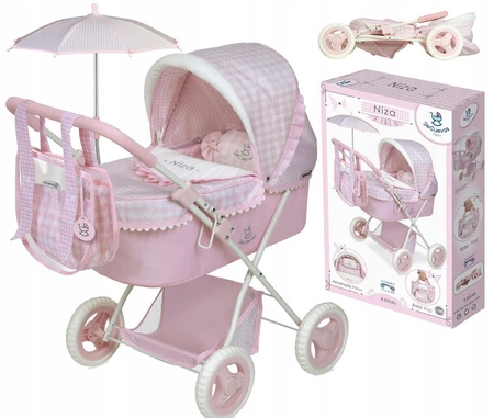Wózek gondola z parasolką dla lalek DeCuevas Toys 85046