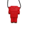 Gryzak terapeutyczny Robot, czerwony, Jellystone Designs