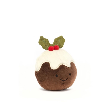 JellyCat Festive Folly Pudding świąteczny 10x8cm