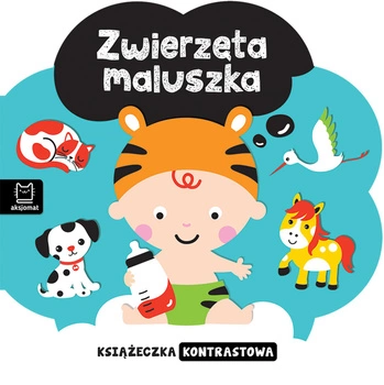 Zwierzęta maluszka. Książeczka kontrastowa