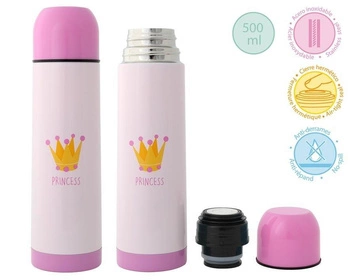 Termos na napoje 500 ml, Princess, Kiokids