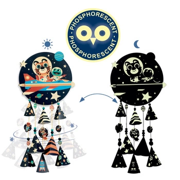 Zrób to sam - dzwonek wietrzny GWIAZDY  DJ07956