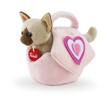 Maskotka w torebce Kot syjamski Aleks 29716-Trudi, zabawki dla dziewczynek