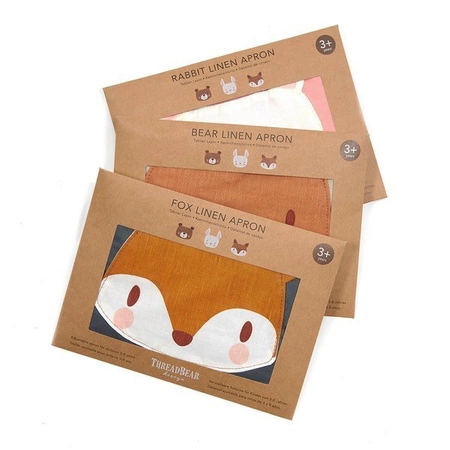 Lniany fartuszek, Lisek, ThreadBear Design