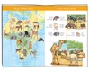 Puzzle ZWIERZĘTA ŚWIATA z książeczką 100el.DJ07420