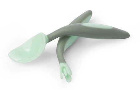 Pierwsze sztućce BLW dla niemowląt, Gelato Pistachio, b.box