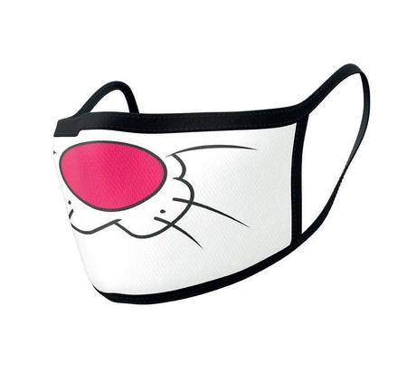 Maseczki na twarz LOONEY TUNES (SYLVESTER) (2 szt)