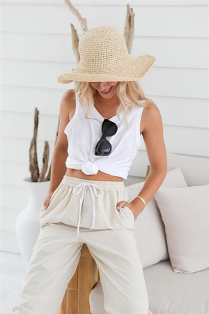 Damskie okulary przeciwsłoneczne Elle Porte Brooklyn - White