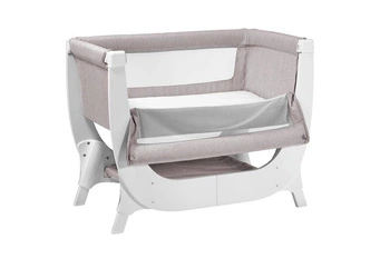 Shnuggle Łóżeczko Dostawne dla Niemowlaka Air Bedside Crib Stone