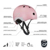 SCOOTANDRIDE Kask z odblaskami XXS-S dla dzieci 1-5 lat Rose Cat