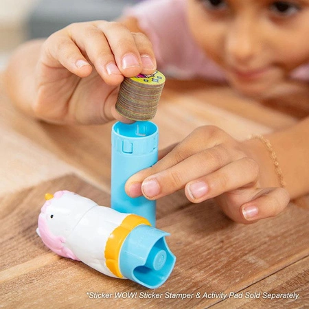 Sticker Wow zestaw naklejek uzupełniających do stempli 300 sztuk Jednorożec 50328 Melissa & Doug