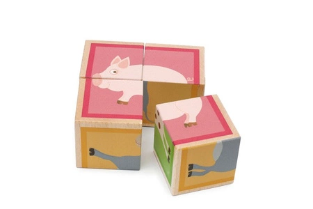 Scratch, Puzzle 4 Klocki FARMA 2,