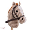 Holly Hobby Horse koń LUX na kiju dźwięk 80cmTaupe