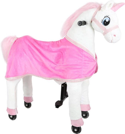 Poruszający się Jednorożec 10586-Small Foot, konie na biegunach i pojazdy dla dzieci