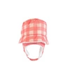 FlapJack Czapka Zimowa Dziecięca Bucket Hat Pink Check M