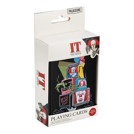 IT Playing Cards in a Tin - Pennywise / TO-IT karty do gry w ozdobnej puszcze - Pennywise