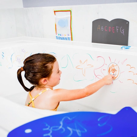 Kredki do malowania w wannie z gąbką, zestaw 10 szt., Kitpas