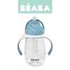 Beaba Bidon niekapek ze słomką tritanowy 300 ml windy blue