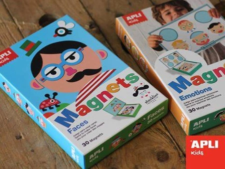 Magnetyczna układanka Apli Kids - Emocje