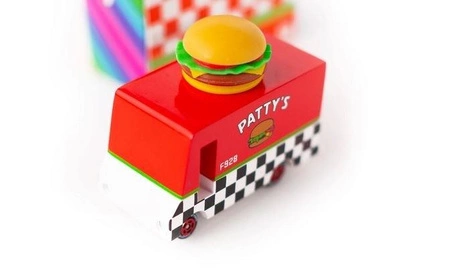 Candylab Samochód Drewniany Hamburger Van