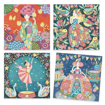 Zestaw art. z brokatem MARZENIA DJ09517