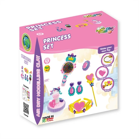 Jumping Clay | Zestaw kreatywny Akcesoria księżniczki