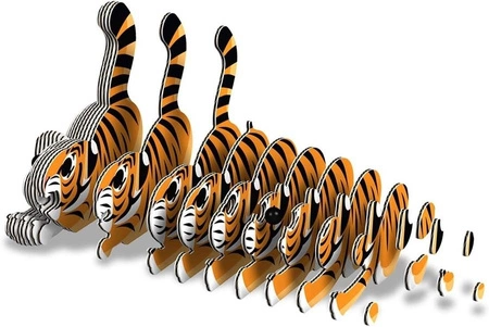 Eugy Układanka Eko 3D Tygrys