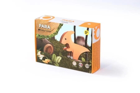 Halftoys Magnetyczny Składany Dinozaur Parazaurolof
