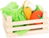 Zestaw miękkich warzyw w skrzyneczce z kapustą 11688-Small Foot, zabawki kuchenne dla dzieci