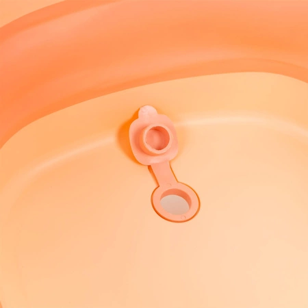 Wanienka dla dzieci wanna turstyczna składana odpływ różowa