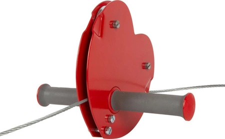 Kolejka linowa z siedziskiem wyposażenie placów zabaw tyrolka Small Foot 11955