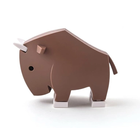 Halftoys Magnetyczne Składane Gnu
