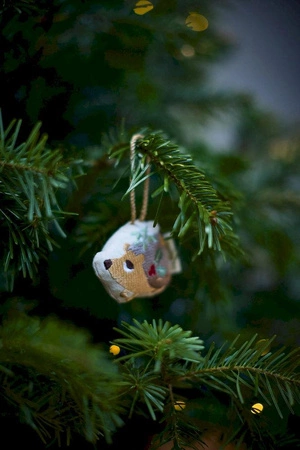 Filibabba Haftowane ozdoby świąteczne Wonderful Winter Forest Friends