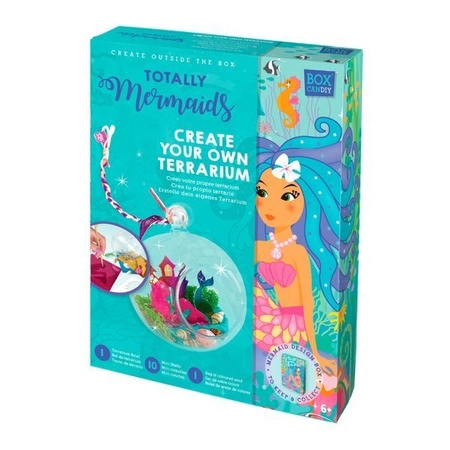 Box Candiy, zestaw kreatywny Terrarium Syrenka