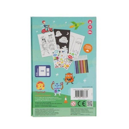 Tiger Tribe Zestaw Kolorowanek - Przygody