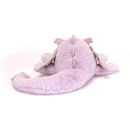 JellyCat Smok Lawendowy 66 cm
