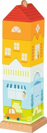 Układanka na paliku wieża drewniana Kamienica Goki 58358