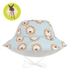 Lassig Dwustronny kapelusz przeciwsłoneczny UV80 Splash & Fun Lew powder blue, rozm. 46/49