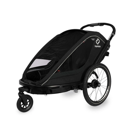 Hamax - Przyczepka rowerowa BREEZE, podwójna - Back