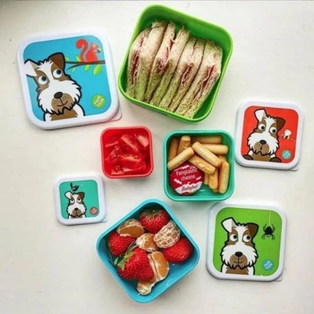 Tum Tum Pojemniki Na Żywność Piesek 4 szt.