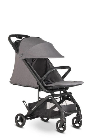 Easywalker Miley² Kompaktowy wózek spacerowy z torbą transportową Marble Grey