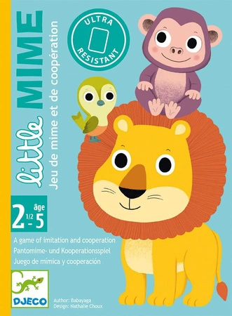 Gra karciana dla maluchów Little Mime DJ05063