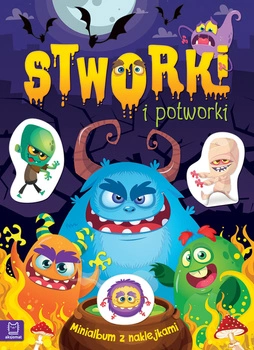 Stworki i potworki minialbum z naklejkami