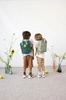 Lassig Plecak mini kwadratowy Little Gang Lemon dark green